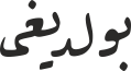 بولدیغی